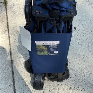 Portal Folding Wagon in Blue